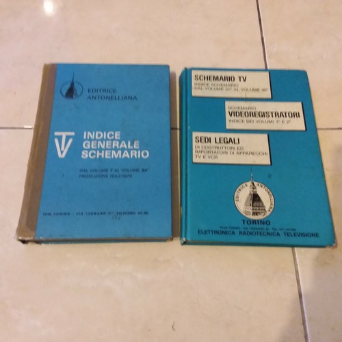 Libri indice schemario - libri,