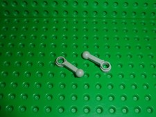 2 x LEGO Technic Oldgray Engine Connecting Rod 2852 Set 8457/8461/8880/8466/8858