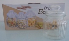 TRIS BARATTOLI CONTENITORI IN