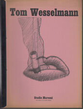 Tom Wesselmann  Studio Marconi 1974 illustrazioni prima personale in Italia