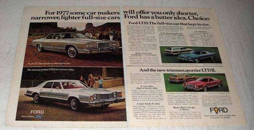 1977 ford ltd car - ford, ad