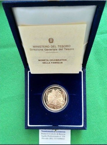 Italia 500 lire argento - nl*,