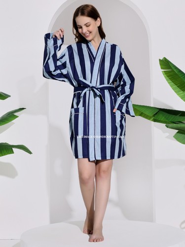 Robe cotone indiano kimono - in,