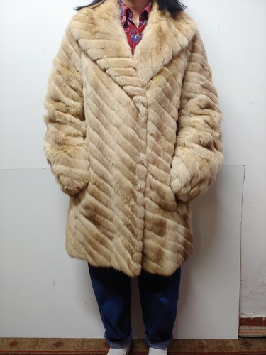 Pelliccia visone bianco - bianco, 42