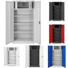 Armadio da Ufficio C001D Archivio per Officina Con Scomparto in Metallo