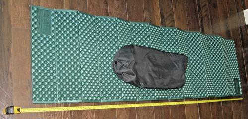 Sleeping pad rest - pad, by