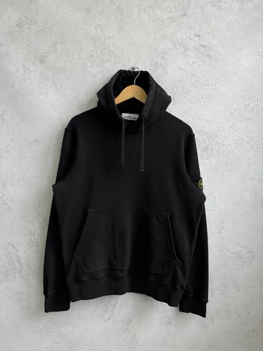 Stone island logo patch hoodie - island,