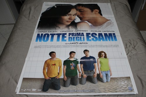 Manifesto notte prima degli - notte,