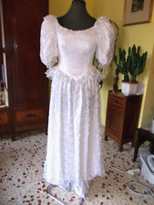 ABITO DA SPOSA VINTAGE IN RASO