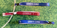 3 braccialetti Hospitality A.C. REGGIANA calcio Granata Lounge collezione