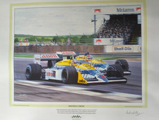 Nigel Mansell, Nelson Piquet -