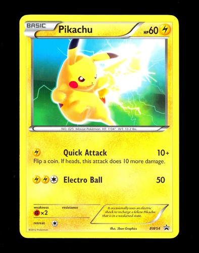 2012 pokemon pikachu non - non, holo