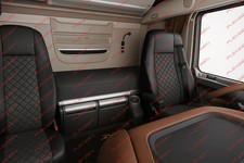 2x Coprisedile Nero Camion 1+1