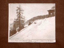 Una vertiginosa pista di