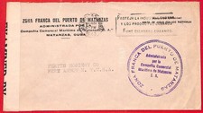 aa3628 - HABANA - STORIA POSTALE - COPERTINA da ZONA FRANCA MATANZAS Sigari Fumosi
