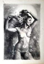 "Nudo" Carboncino di Sergio
