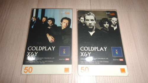 Scheda telefonica coldplay - telefonica,