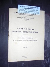 Ferrovie Treni AUTOMOTRICI CON