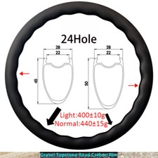 Cerchi a onda 700C bici da