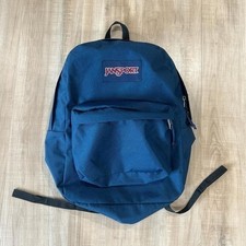 Navy blue Jansport backpack