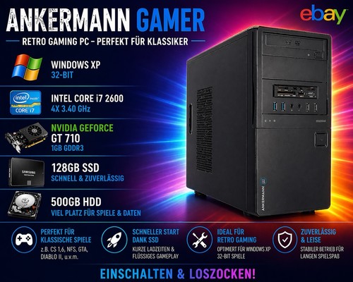 Windows gamer ankermann - xp, i7