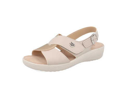 Sandali beige fly - flot, donna