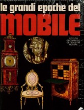 LE GRANDI EPOCHE DEL MOBILE  ED. DE AGOSTINI STOCK LIBRO VINTAGE