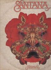 SANTANA disco LP 33 giri FESTIVAL made in ITALY 1976 + INNERSLEEVE