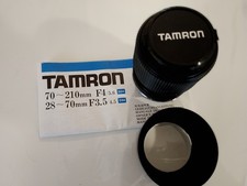 Obbiettivi Macchina Fotografica 70/210mm E 28mm