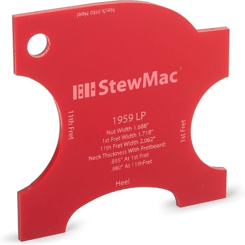 Stewmac neck shaping templates - stewmac,