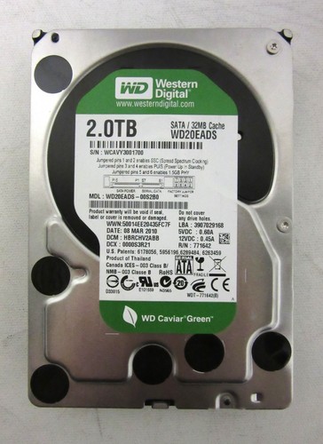 Western digital wd caviar - 2, tb