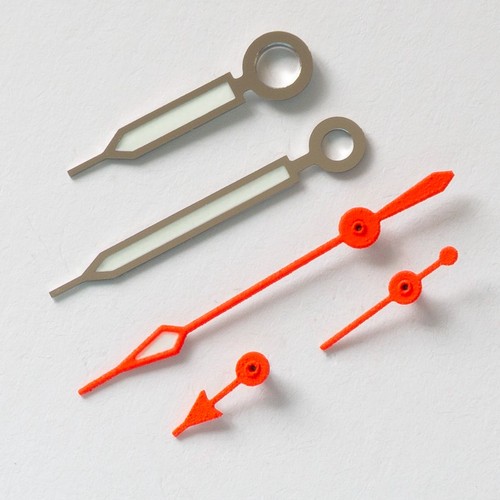 Set lancette argento rosso - set, argento/rosso