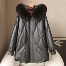 Piumino vera pelle vera