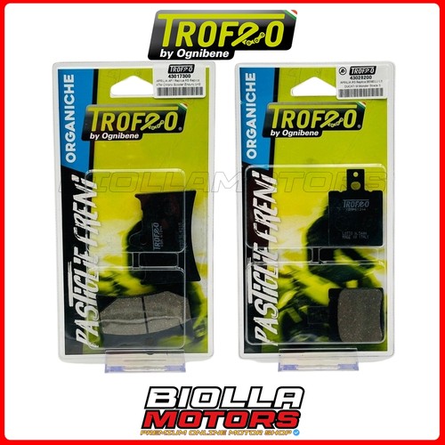 Kit pastiglie freno trofeo - pastiglie,