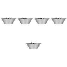  Confezione 5 Cappe Gamma Metallo Tazza Olio Filtro Ciotola Universale Contenitore Grasso Cottura