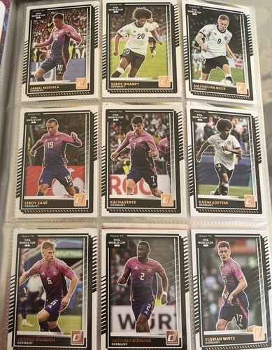 Lotto card squadra - 9, panini