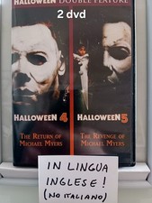 2 DVD Halloween 4 - Halloween 5 - Inglese 