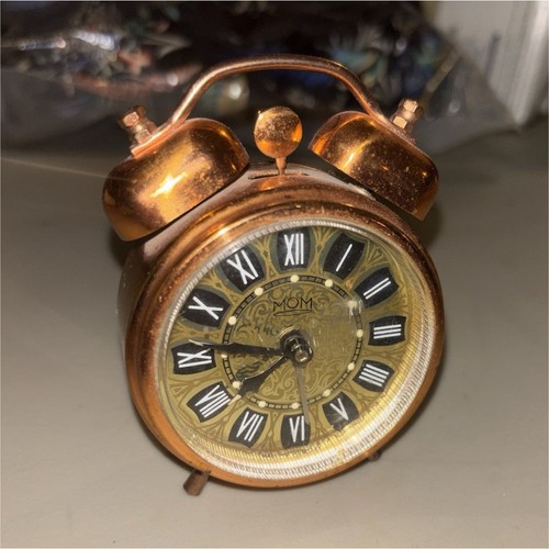 Mom copper twin bell - copper,