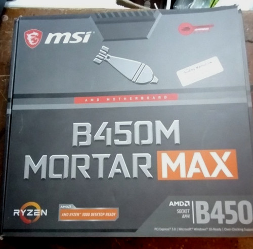 Scheda madre msi b450m mortar - scheda,