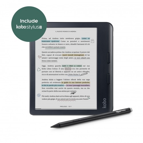 Kobo libra colour nero ebook - colour, 7