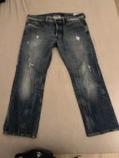 Jeans Diesel Safado W32 L30 WASH 008B9 regular slim dritto ottime condizioni blu