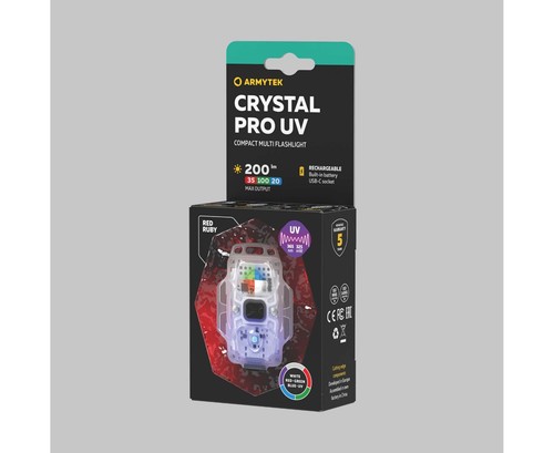Armytek crystal pro red - armytek,