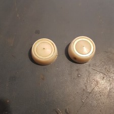 02 MANOPOLE Ricambio Vintage Originali per RADIO D'EPOCA Valvole COME IN FOTO