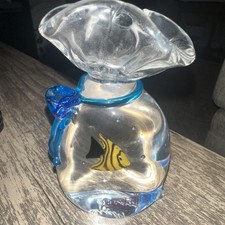 Pesce in vetro artistico di