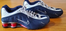 NIKE AIR Shox donna R4 rosso