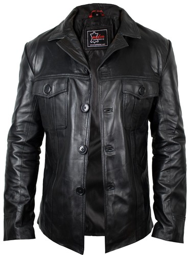 Giacca pelle uomo - giacca,