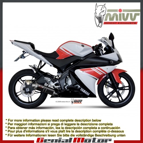 Scarico completo mivv nero - mivv,