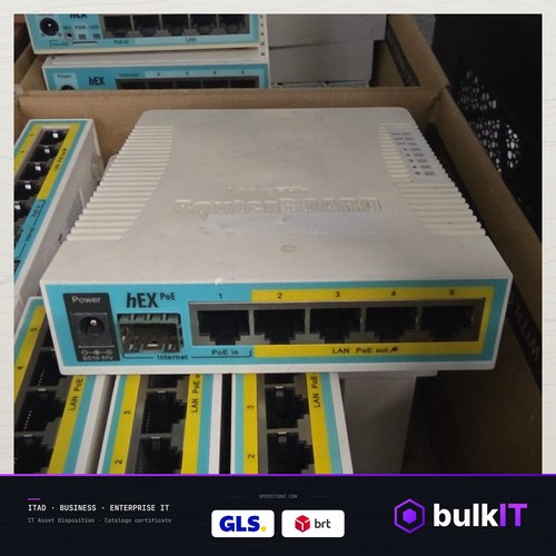 Switch poe mikrotik hex - switch,