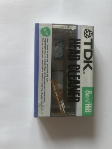 Videocamera tdk 8cl 8mm hi8 - videocamera,