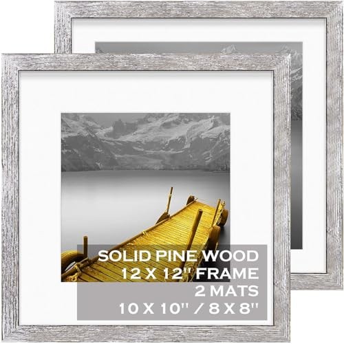 Cornici portafoto 12x12 legno